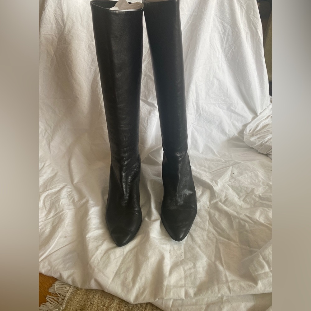 HELMUT LANG BLACK BOOTS
